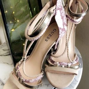 Beautiful Guess strappy heels